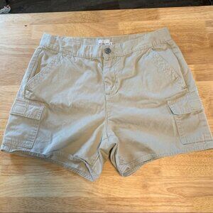 Vintage Calvin Klein Khaki Color Shorts Size 10
